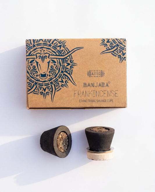 Banjara-Harzbecher – Weihrauch (6er Pack)