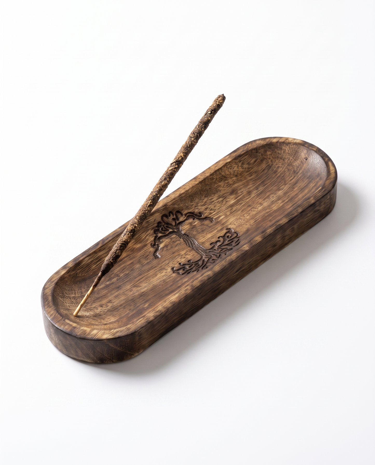 Großes Räuchertablett 30cm - Lebensbaum